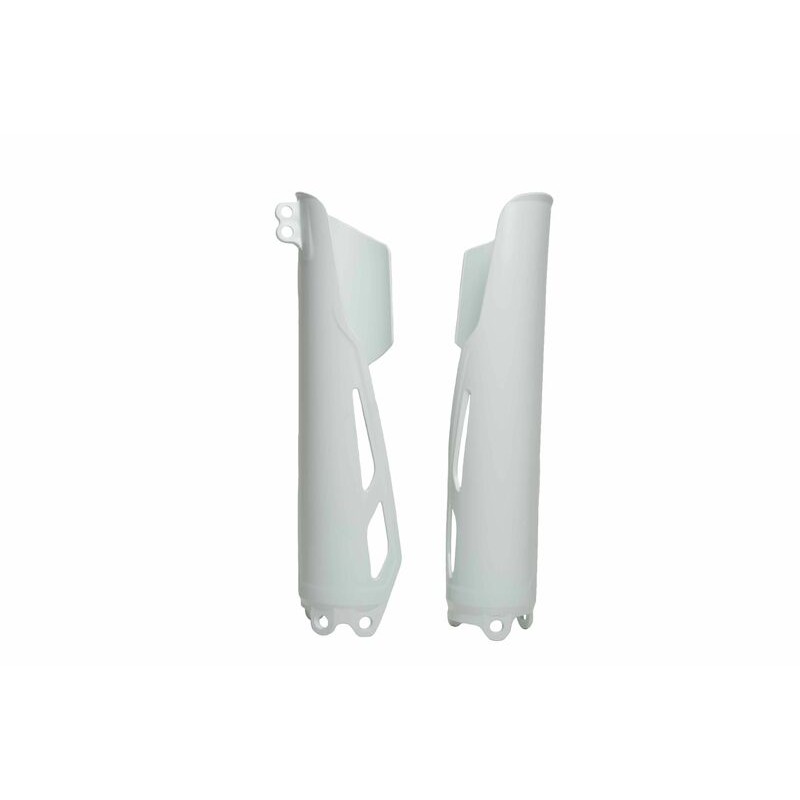 Protectores de horquilla RACETECH - blanco - motoscamaralweb.com Protectores de horquilla RACETECH - blanco - motoscamaralweb.com