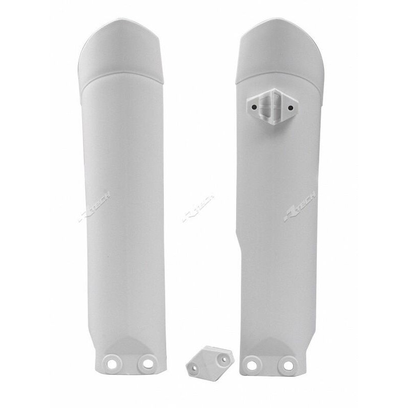 Protectores de horquilla RACETECH - blanco - motoscamaralweb.com Protectores de horquilla RACETECH - blanco - motoscamaralweb.com