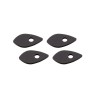 Placas de montaje para intermitentes HIGHSIDER Indy Spacer - motoscamaralweb.com