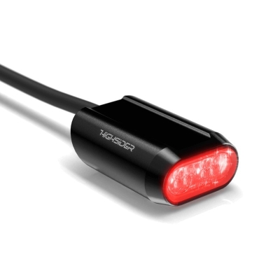 Piloto trasero LED HIGHSIDER Split-RS (con luz de matrícula) - motoscamaralweb.com