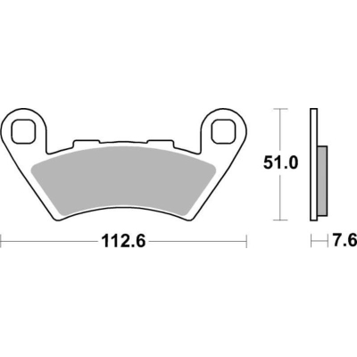 Pastillas de freno Tecnium MF444 Sinterizadas (KL Brera) - motoscamaralweb.com