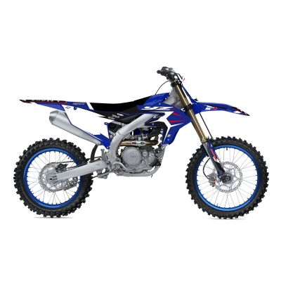 Kit adhesivos + funda de asiento BLACKBIRD Dream 4 Yamaha - motoscamaralweb.com