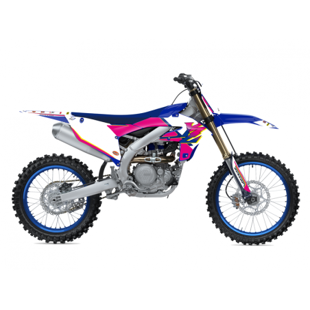 Kit adhesivos + funda de asiento BLACKBIRD Retrò Yamaha - motoscamaralweb.com