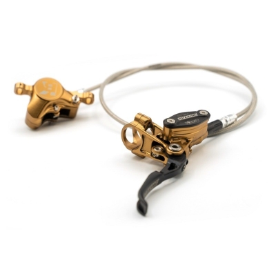 Kit completo de frenos BRAKING F.I.R.S.T. latiguillo de kevlar Ø5mm (sin disco) - motoscamaralweb.com