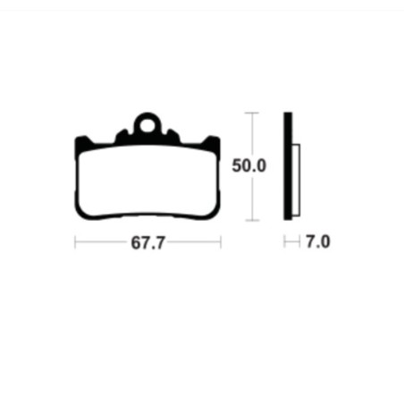Pastillas de freno TECNIUM Supersport sinterizadas - MF494 - motoscamaralweb.com
