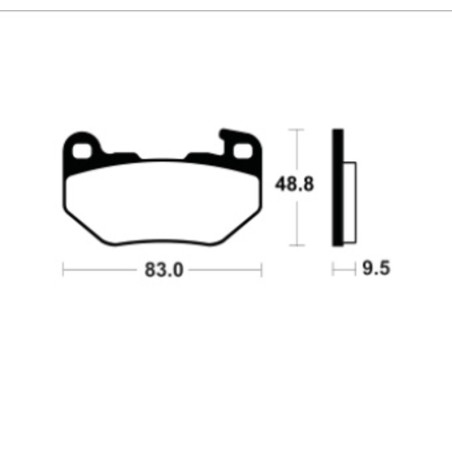 Pastillas de freno TECNIUM Supersport sinterizadas - MR493 - motoscamaralweb.com