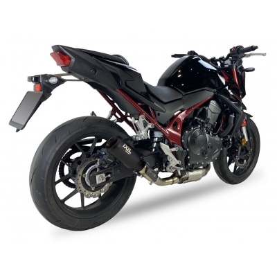 Silenciador IXIL RC Racing acero inoxidable negro- motoscamaralweb.com