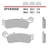 Pastillas de freno sinterizadas BREMBO - 07YA55SD - motoscamaralweb.com