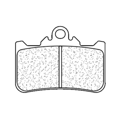 Juego de pastillas sinterizadas CL BRAKES (1276XBK5) - motoscamaralweb.com