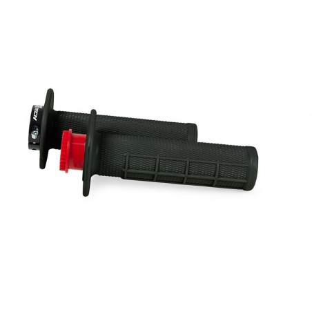 Puños RACETECH R20 Lock-On - Half Waffle - motoscamaralweb.com