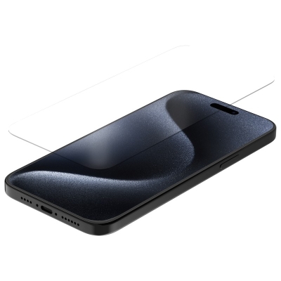 Protector de pantalla QUAD LOCK cristal templado - iPhone 15 Plus/15 Pro Max - motoscamaralweb.com