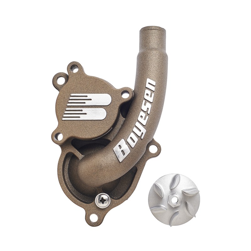 Kit de tapa bomba de agua + hélice BOYESEN Supercooler - Magnesio - motoscamaralweb.com Kit de tapa bomba de agua + hélice BOYESEN Supercooler - Magnesio - motoscamaralweb.com
