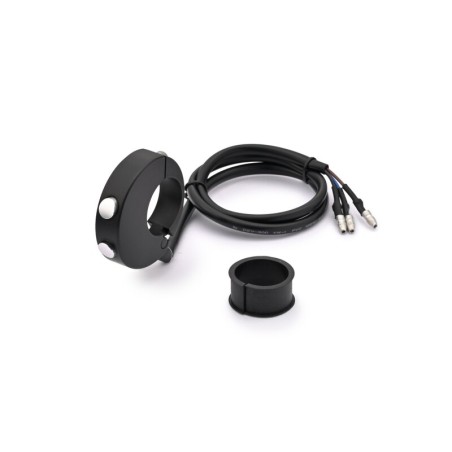 Botonera DAYTONA CNC 2 botones para velocímetro Velona - Negro - motoscamaralweb.com