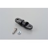 Adaptador para barra de refuerzo de manillar DAYTONA aluminio anodizado negro - 50mm - motoscamaralweb.com