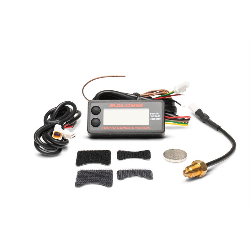 Cuentahoras MALOSSI Rapid Sense System - RPM + Temperatura - motoscamaralweb.com Cuentahoras MALOSSI Rapid Sense System - RPM + Temperatura - motoscamaralweb.com