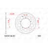 Corona AFAM aluminio 42000 - motoscamaralweb.com