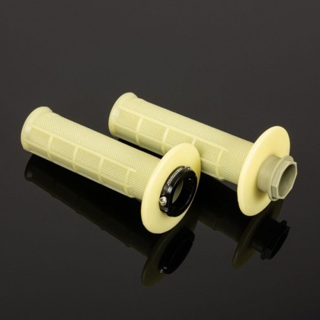 Puños RENTHAL MX Lock-On Aramid - cuadradillo- motoscamaralweb.com