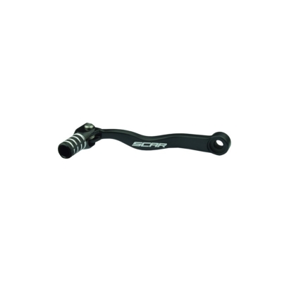 Pedal de cambio SCAR - Negro / Puntera negra - motoscamaralweb.com