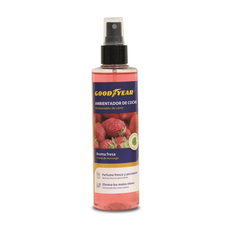 AMBIENTADOR FRESA GOODYEAR 200ML- motoscamaralweb.com AMBIENTADOR FRESA GOODYEAR 200ML- motoscamaralweb.com