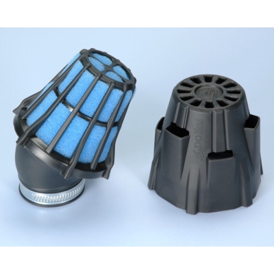 Filtro de aire POLINI Air Box (con tapa de plástico) 30° Ø37mm - motoscamaralweb.com