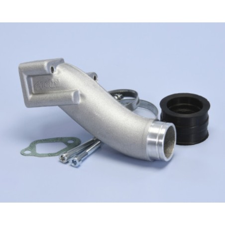 Colector de admisión POLINI Carburador PWK Ø28mm (2 orificios de conexión) - motoscamaralweb.com