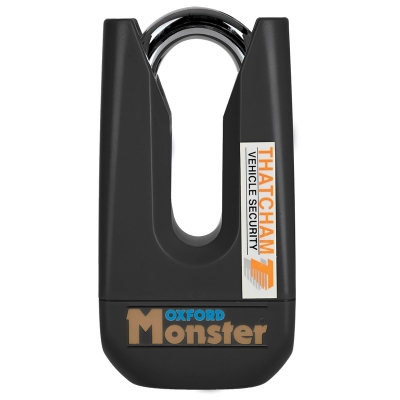 Candado de disco OXFORD Monster - Negro - motoscamaralweb.com
