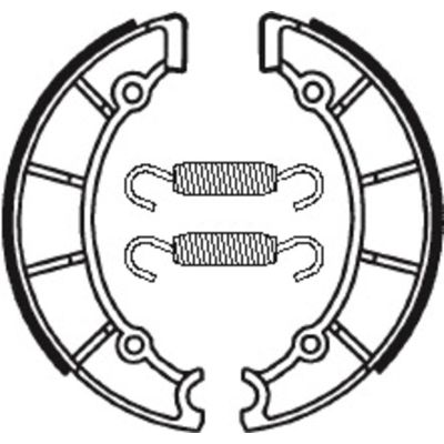 Zapata de freno TECNIUM - M307 - motoscamaralweb.com