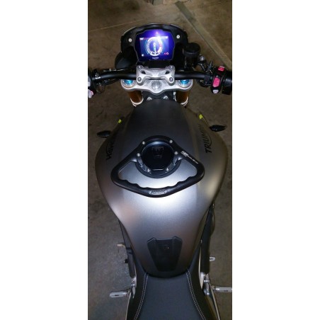Asidero para depósito de gasolina A-SIDER - Negro - motoscamaralweb.com