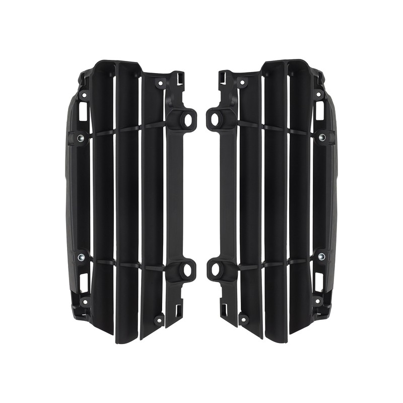 Aletines de radiador POLISPORT - Negro - motoscamaralweb.com Aletines de radiador POLISPORT - Negro - motoscamaralweb.com