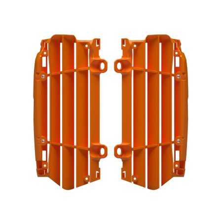 Aletines de radiador POLISPORT - Naranja - motoscamaralweb.com