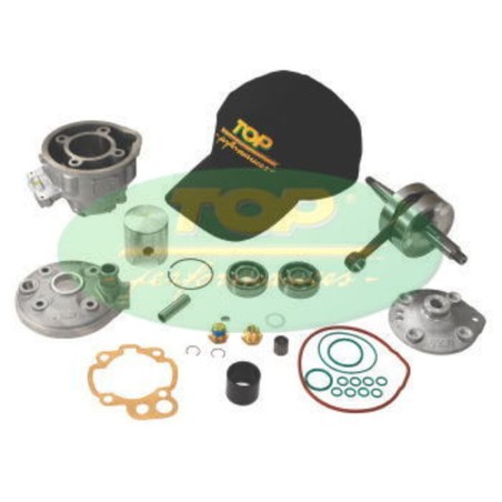 Kit de cilindro + cigüeñal TOP PERFORMANCES Maxi Kit TPR hierro 85cc Ø49.5mm C44mm - Minarelli AM6 - motoscamaralweb.com