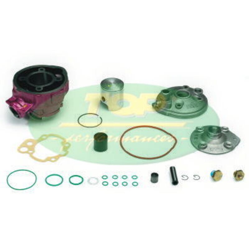 Kit de cilindro TOP PERFORMANCES TPR Big Bore Racing 2 Plus hierro 75cc Ø49.5mm C39mm - Minarelli AM6 - motoscamaralweb.com Kit de cilindro TOP PERFORMANCES TPR Big Bore Racing 2 Plus hierro 75cc Ø49.5mm C39mm - Minarelli AM6 - motoscamaralweb.com