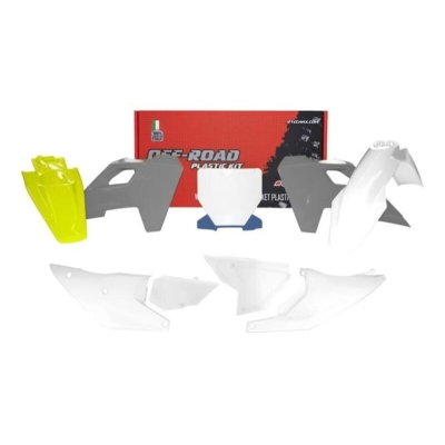 Kit de plástica RACETECH (7 piezas) - Color OEM - motoscamaralweb.com