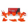 Kit de plástica RACETECH (6 piezas ) - Naranja - motoscamaralweb.com