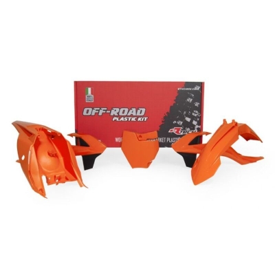 Kit de plástica RACETECH color OEM - 4 piezas - motoscamaralweb.com