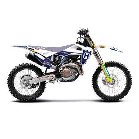 Kit de adhesivos BLACKBIRD Replica Factory Team Husqvarna - motoscamaralweb.com