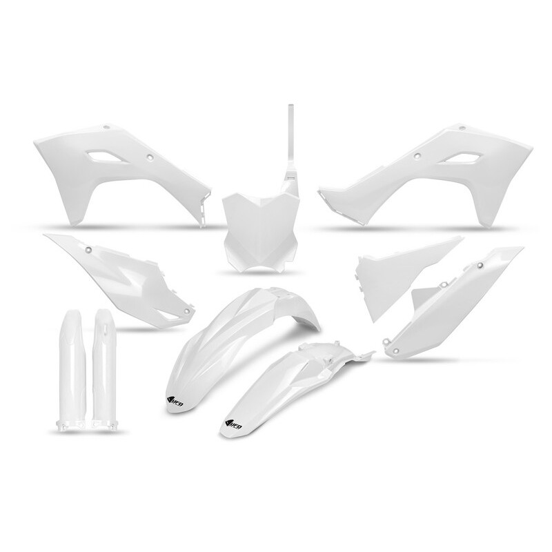 Kit de plástica UFO - Blanco - motoscamaralweb.com Kit de plástica UFO - Blanco - motoscamaralweb.com
