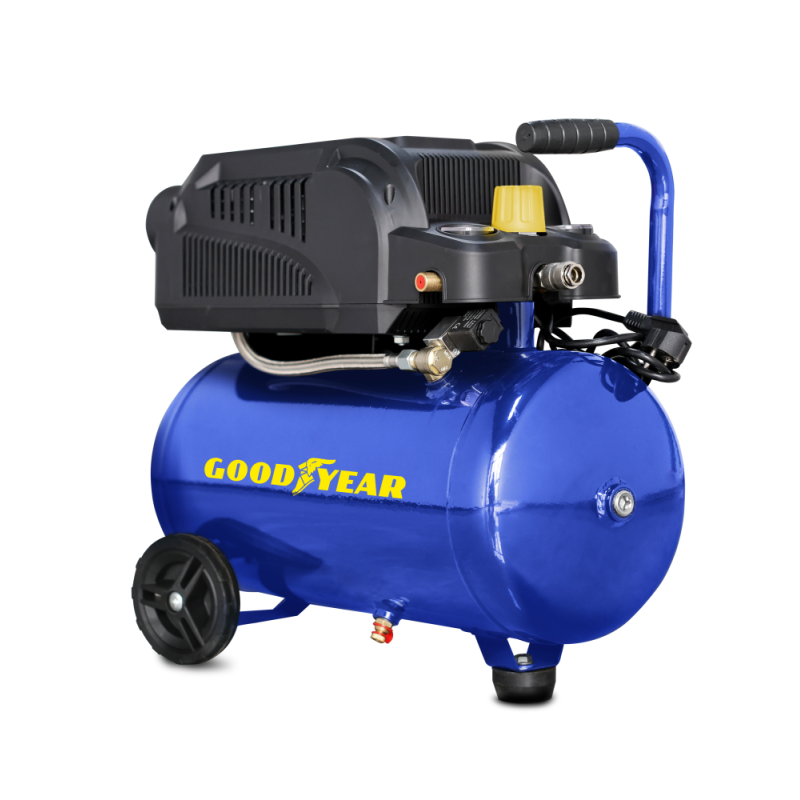 COMPRESOR SILENCIOSO SIN ACEITE GOODYEAR GY08248SOF 0.80HP 24L 8BAR 22 COMPRESOR SILENCIOSO SIN ACEITE GOODYEAR GY08248SOF 0.80HP 24L 8BAR 22