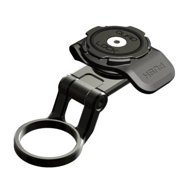Soporte de montaje de tapa de potencia ajustable QUAD LOCK Pro- motosc