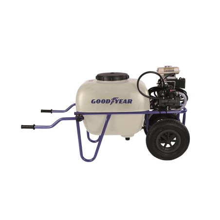 CARRETILLA FUMIGACION GOODYEAR 100L DOS RUEDAS MOTOR 2.5HP BOMBA AR-20