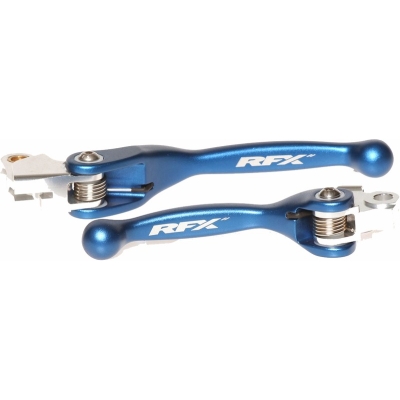 Juego de manetas flexibles forjadas RFX (azul) - motoscamaralweb.com
