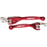 Juego de manetas flexibles forjadas RFX (rojo) - motoscamaralweb.com