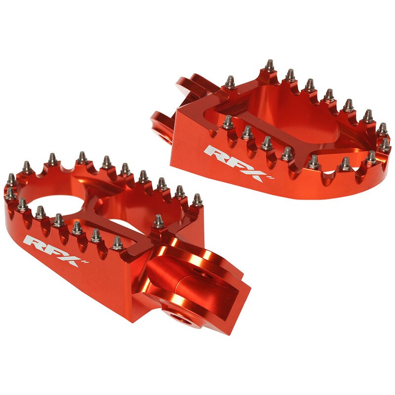 Estriberas RFX Pro Series - Naranja- motoscamaralweb.com Estriberas RFX Pro Series - Naranja- motoscamaralweb.com
