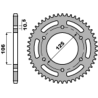 Corona PBR acero C45 estándar 4530 - 520 - motoscamaralweb.com