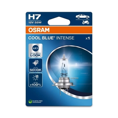 Lámpara OSRAM Cool Blue Intense H7 12V / 55W - 1 ud - motoscamaralweb.com