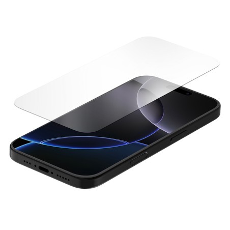 Protector de pantalla QUAD LOCK cristal templado - iPhone 16 Pro - motoscamaralweb.com