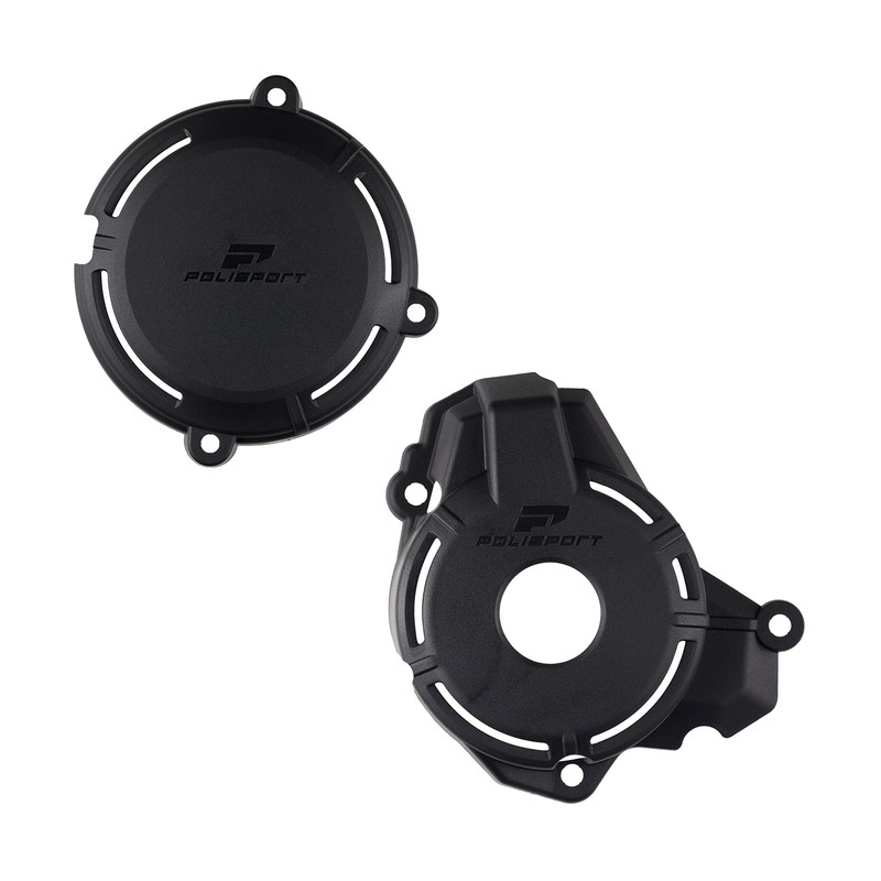 POLISPORT Clutch and Ignition Cover Kit - motoscamaralweb.com POLISPORT Clutch and Ignition Cover Kit - motoscamaralweb.com
