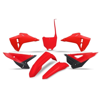 Kit de plástica UFO estándar sin protectores de horquilla - Color OEM - motoscamaralweb.com