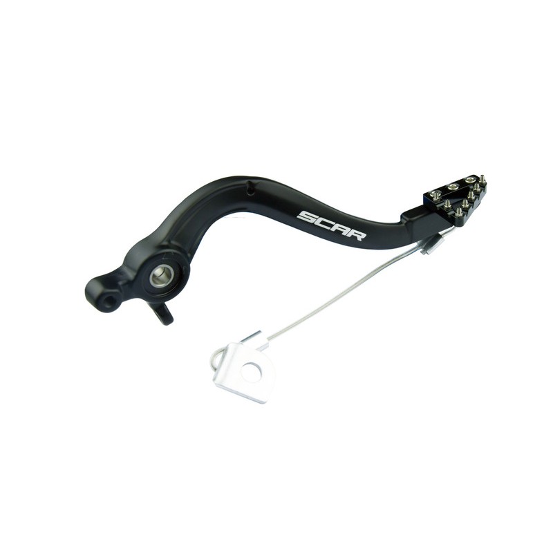 Pedal de freno trasero SCAR - Negro - motoscamaralweb.com Pedal de freno trasero SCAR - Negro - motoscamaralweb.com