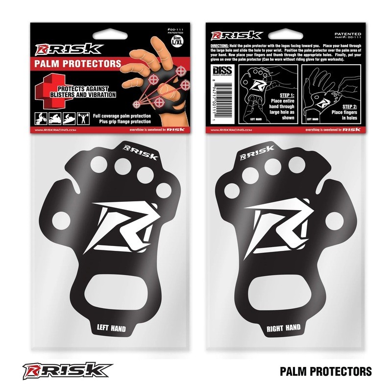Protectores de palma RISK RACING - Talla XL - motoscamaralweb.com Protectores de palma RISK RACING - Talla XL - motoscamaralweb.com